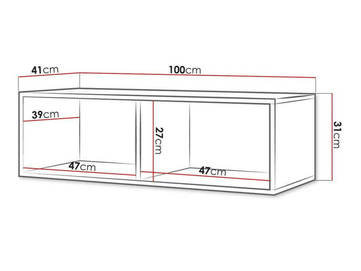 Polc Calabrini C P100, Szín: Artisan tölgy