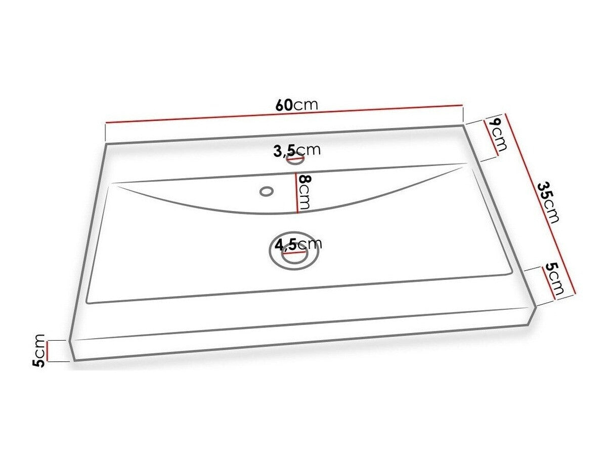 Fürdőszoba garnitúra Alba / bella (Lumia), Szín: Fehér + Fényes fehér