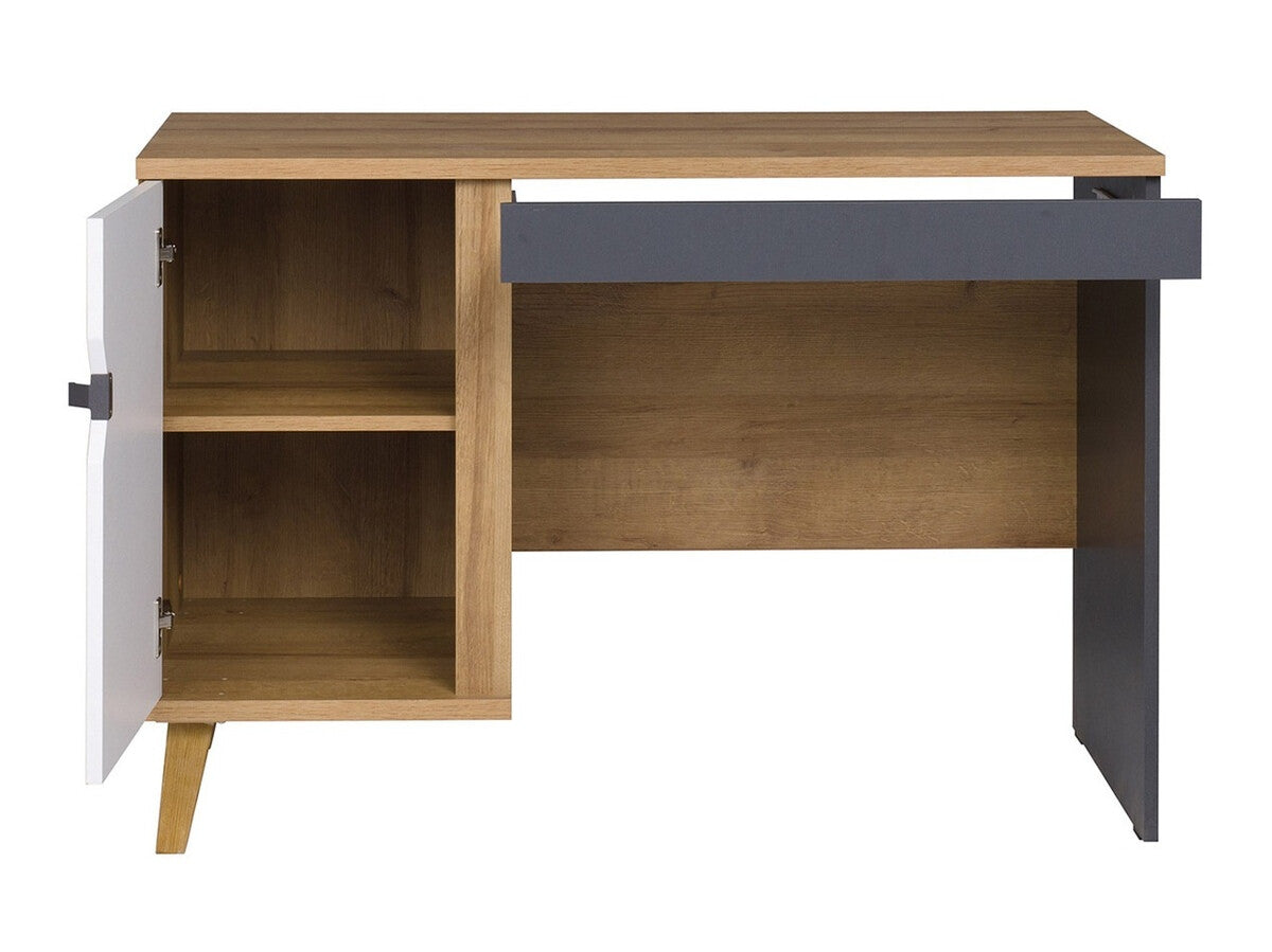 Gyerekszoba garnitúra MEMONE (Temero I), Szín: Arany tölgy + Grafit + Fehér