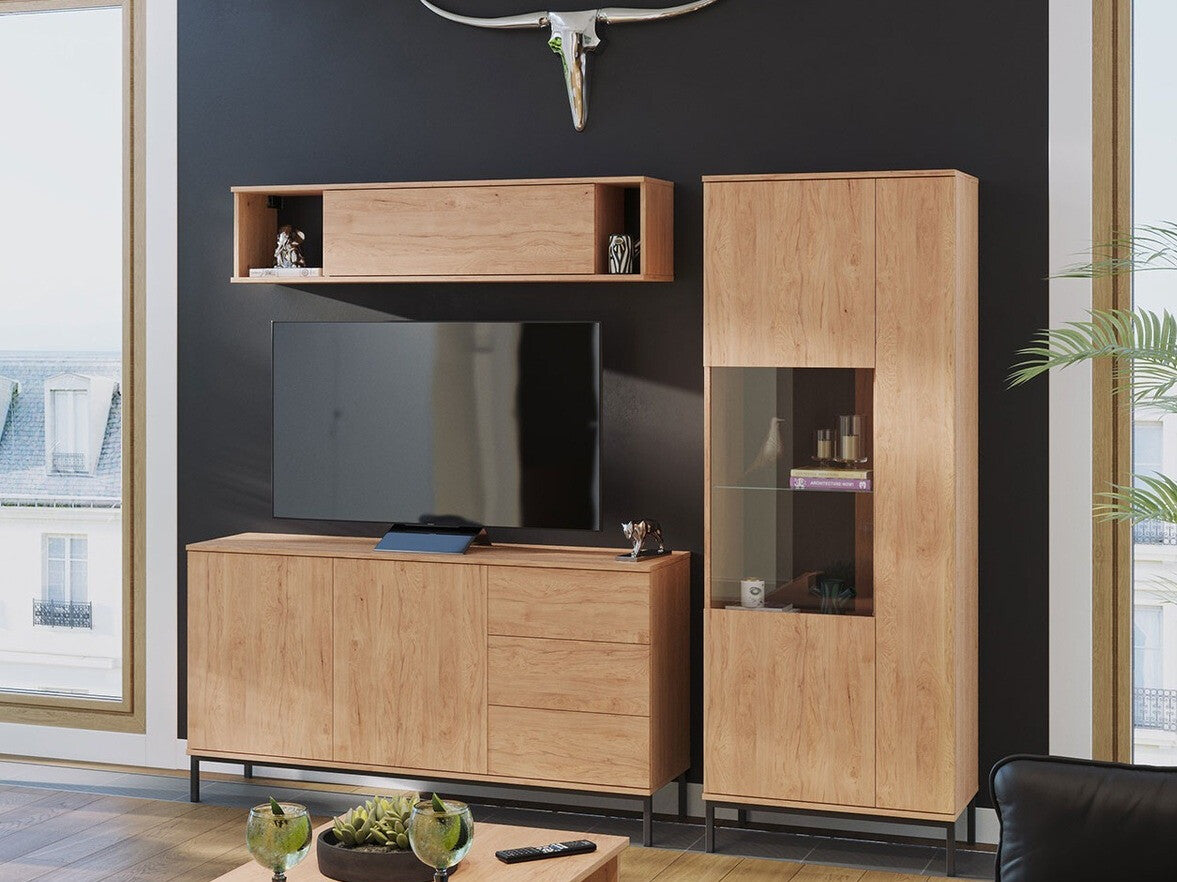 Polc Querty SZ WISZ (Marinez MR06), Szín: Fényes fa