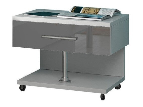 Gyerekszoba garnitúra (Paradise III), Szín: Fényes fehér + Fényes szürke