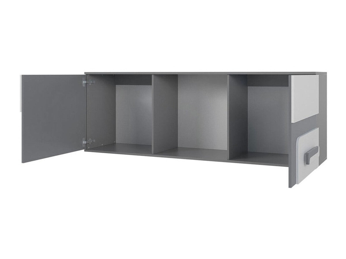 Gyerekszoba garnitúra Apetito (Petito) XVI, Szín: Antracit + Fehér