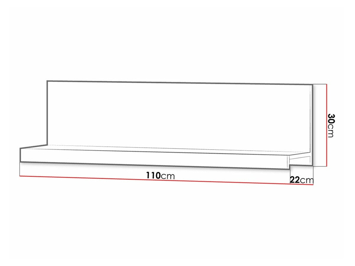 Polc Samba 7 (Brode BD07), Szín: San marino