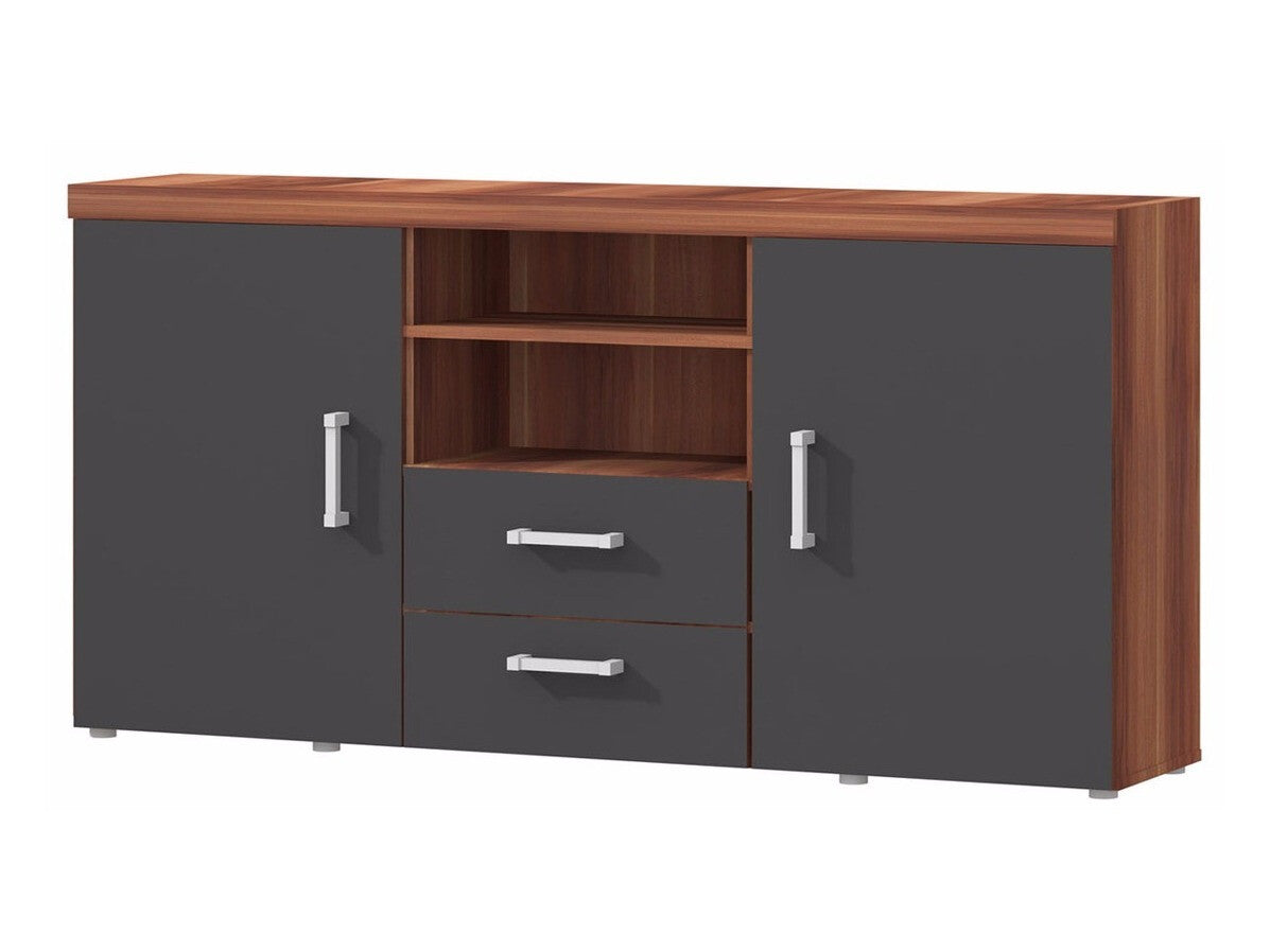 Komód Samba 5 (Brode BD05), Szín: Szilva + Grafit