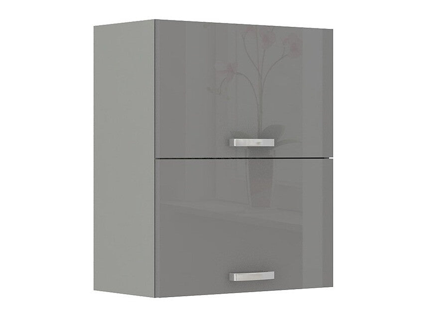 Moduláris fali szekrény Multiline 60 GU-72 (Szürke + Fényes szürke)