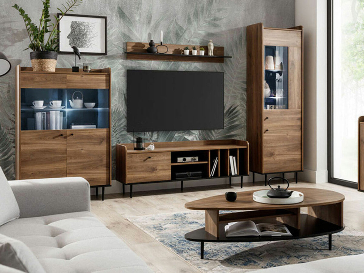 Könyvespolc WIT60 VASINA VS-09 (Peczo PC09), Led világítás: Ez kék