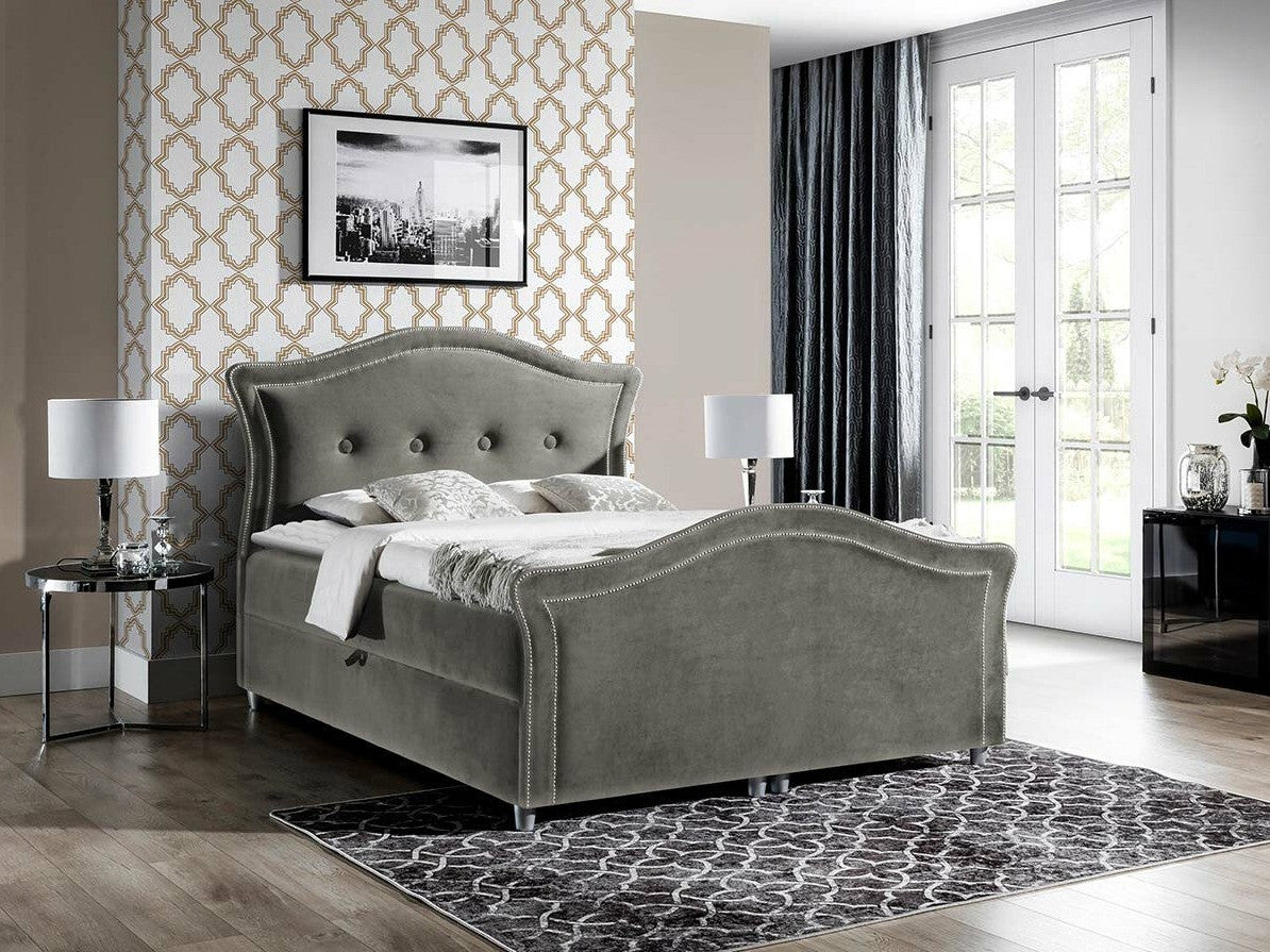 Kontinentális ágy BEDRAN LUX (Masala Lux), Szín: Magic Velvet 2217, Alvó felület mérete: 200 x 200 cm