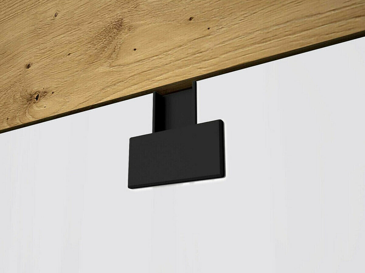 Irodai garnitúra INDEX I (Tikrote), Szín: Matt fehér + Artisan tölgy