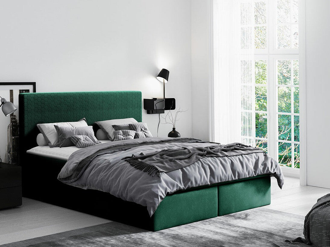 Kontinentális ágy Cosmo (Malwa), Szín: Velluto 10, Alvó felület mérete: 140 x 200 cm