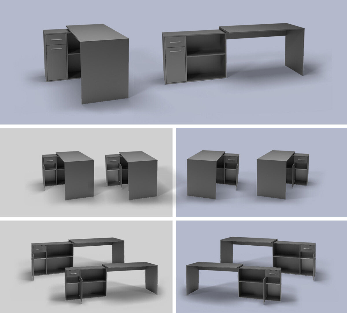 Sarok íróasztal MARCO (Pinemt)