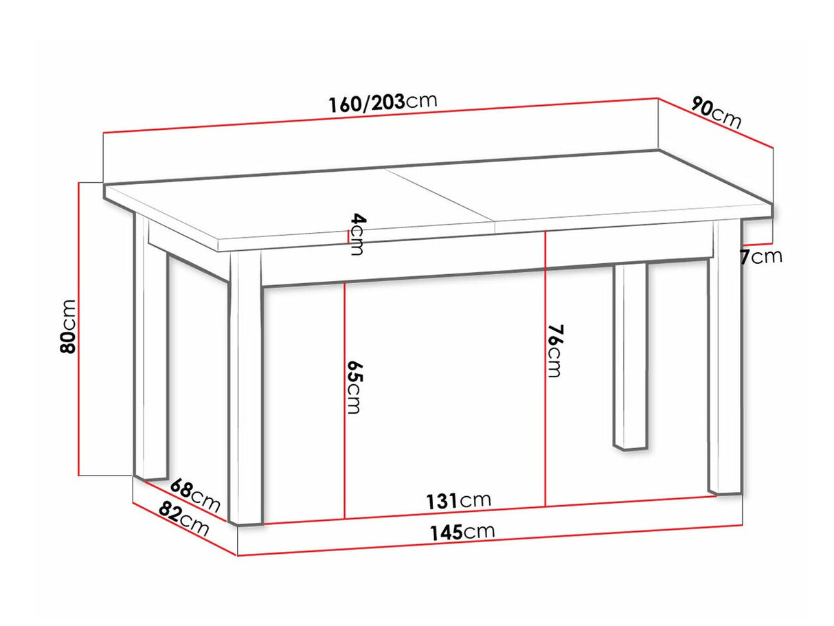 Asztal Prowansja STD 17