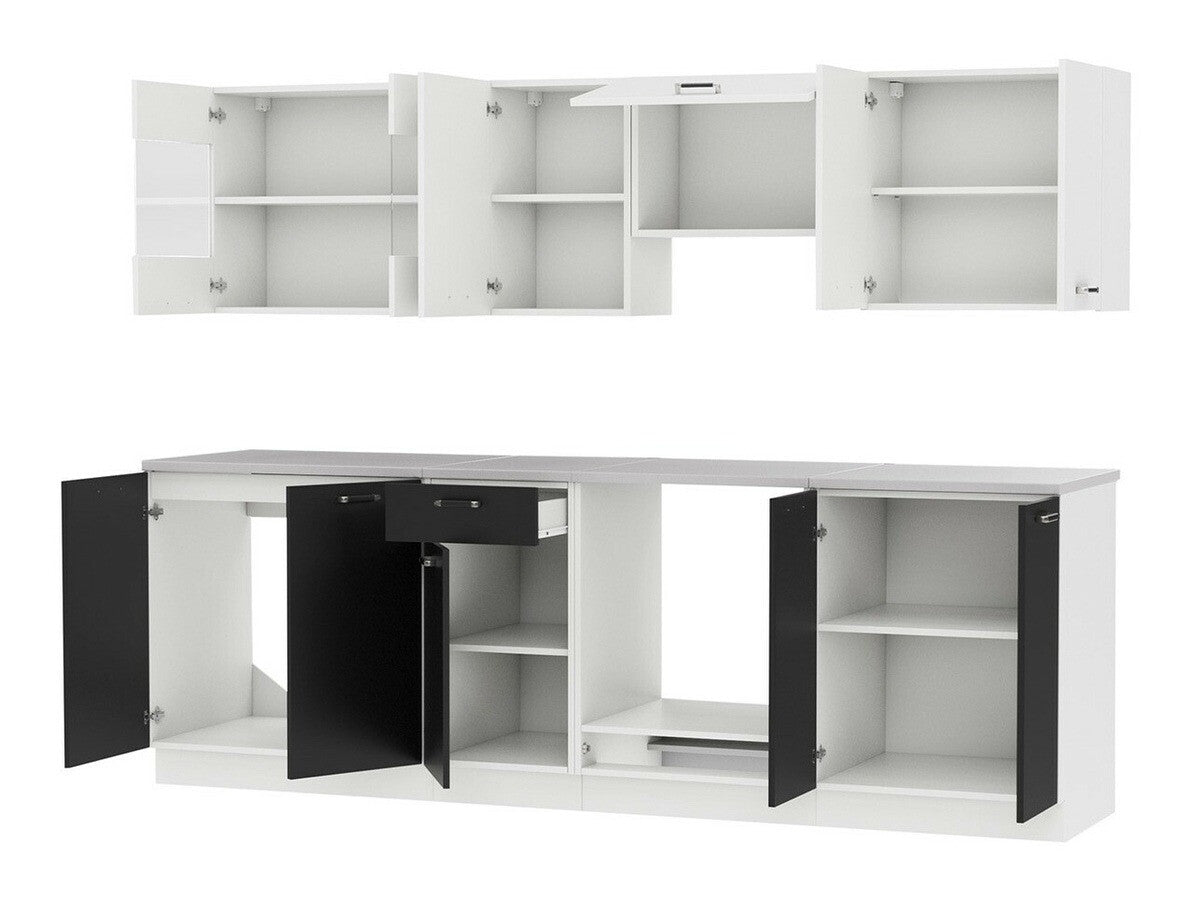 Konyhabútor OMEGA (Charles I), Led világítás: Igen