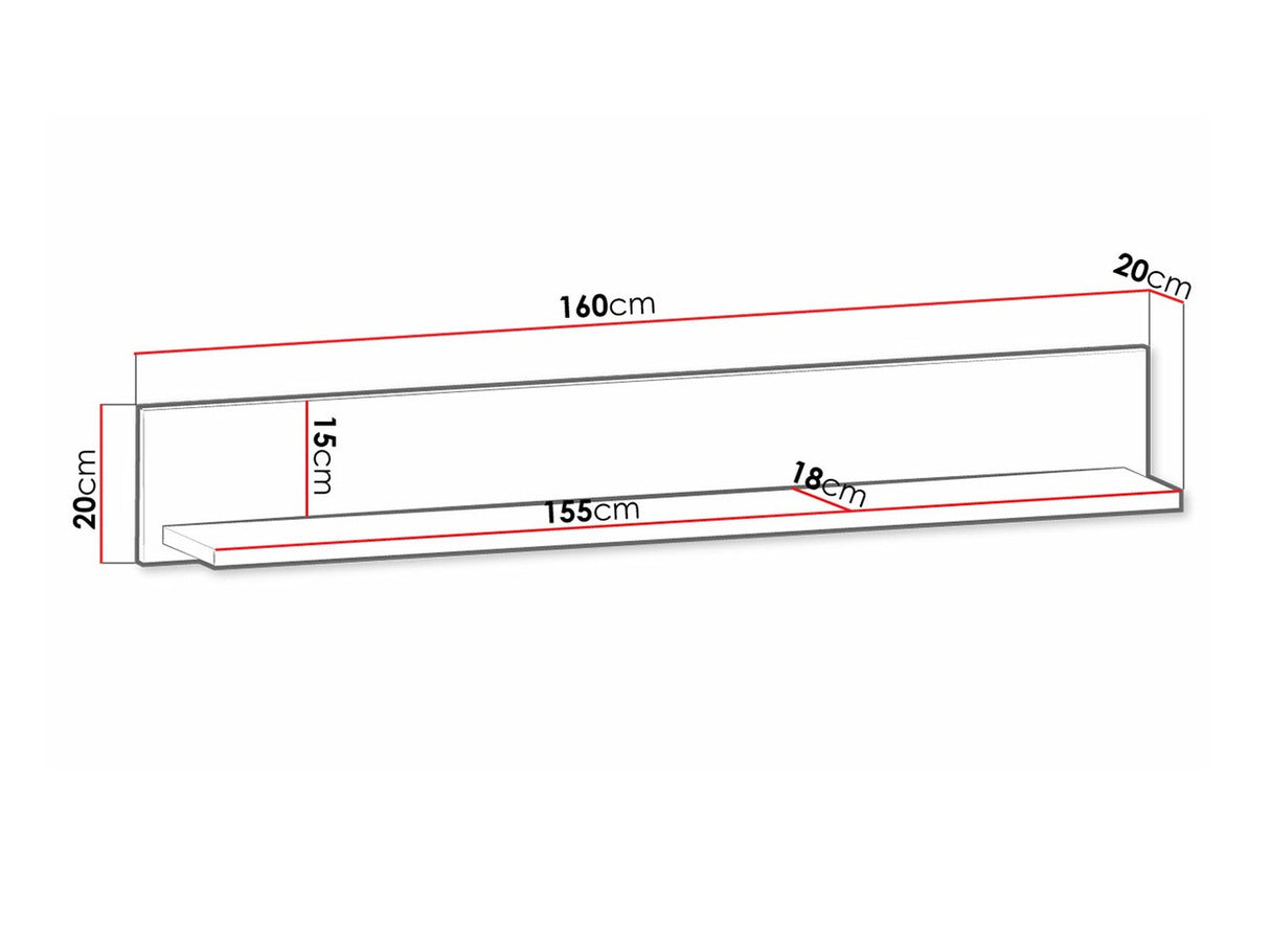 Polc 160 Prowansja P2
