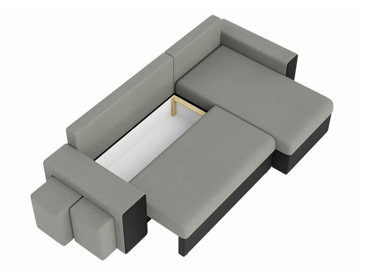 Sarokkanapé Kansas Muna Uniwersalna, Szín: Muna 02 + Muna 03