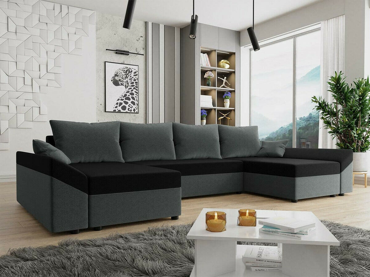 Sarokkanapé Dante U (Peltata Lux U), Szín: Paros 06 + Kronos 07