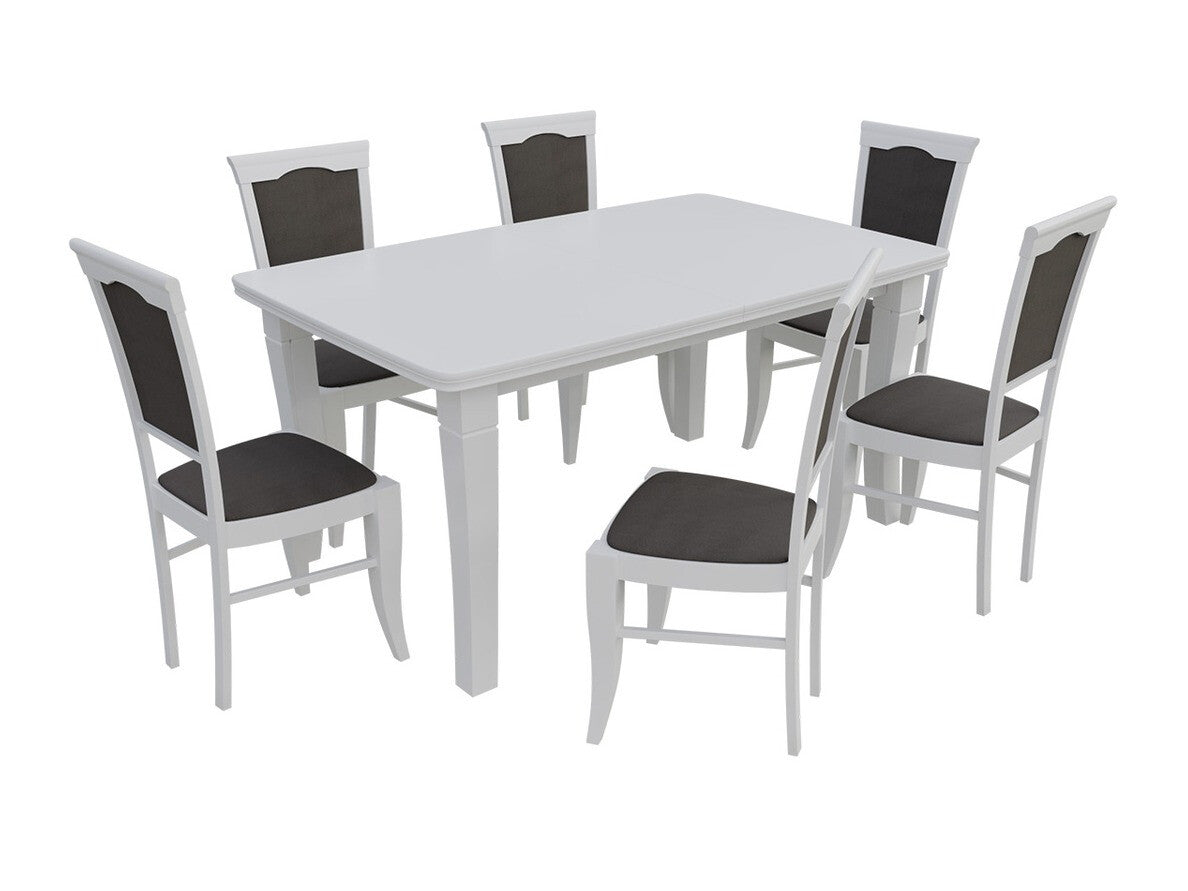 Szék K13, Fa színe: Fehér, Kárpit: Granada 2732