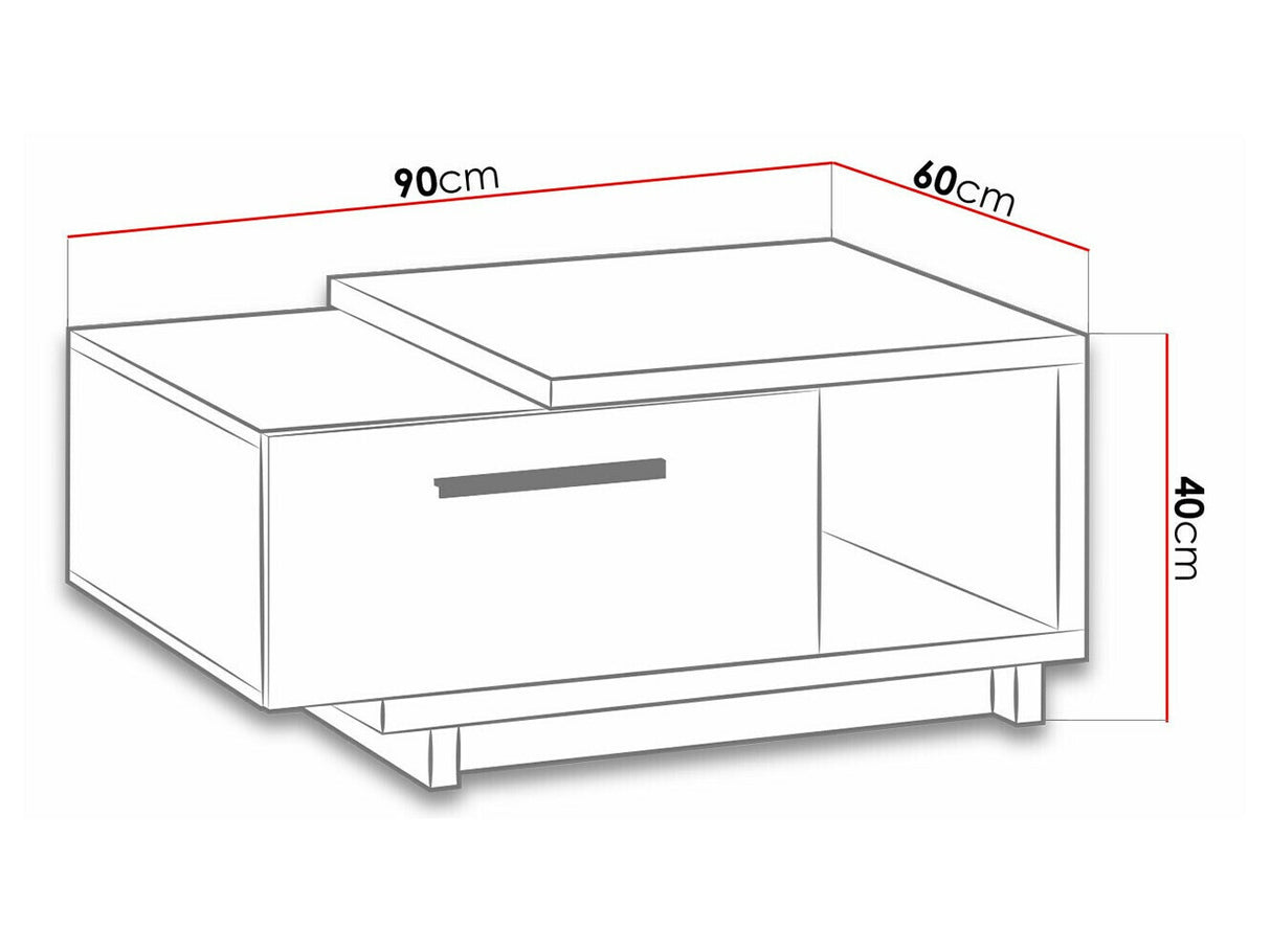 Dohányzóasztal 90 INES (Mins)