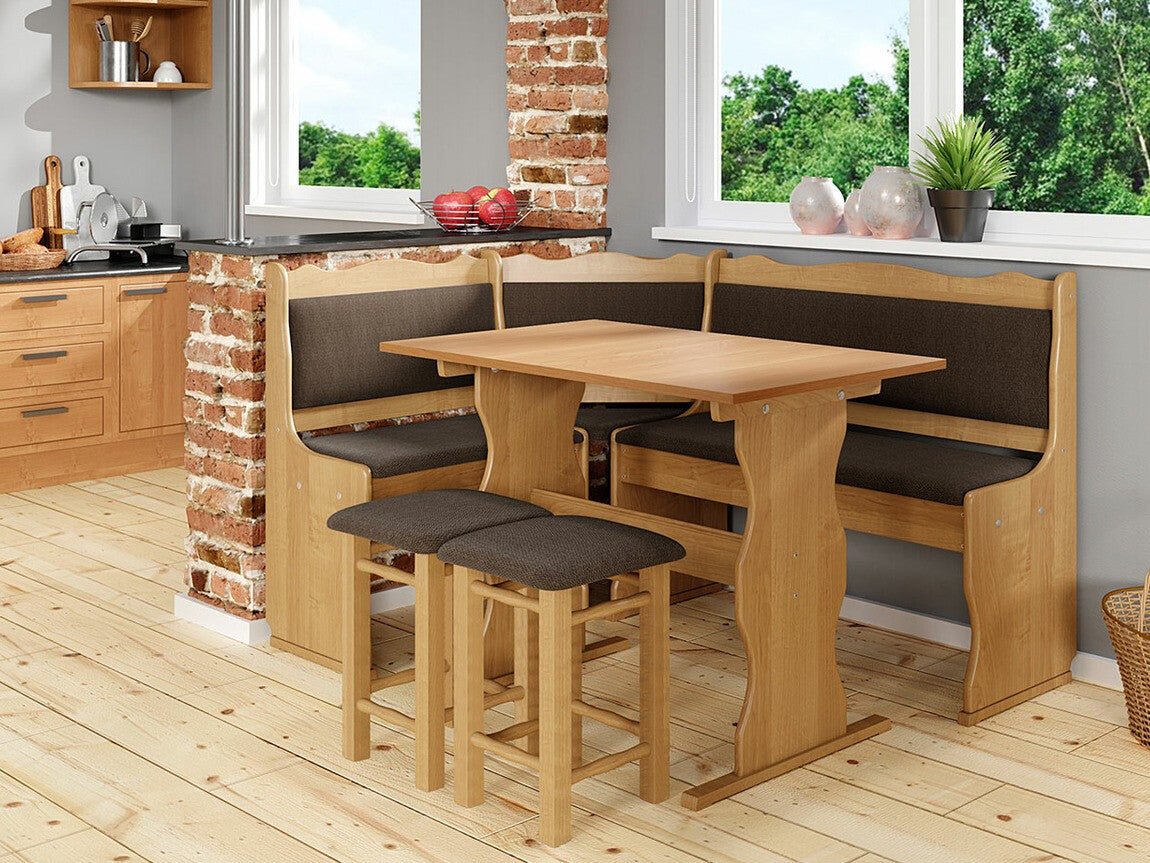 Sarok étkező garnitúra Mini (Mexic), Az ülés színe: Peru 05