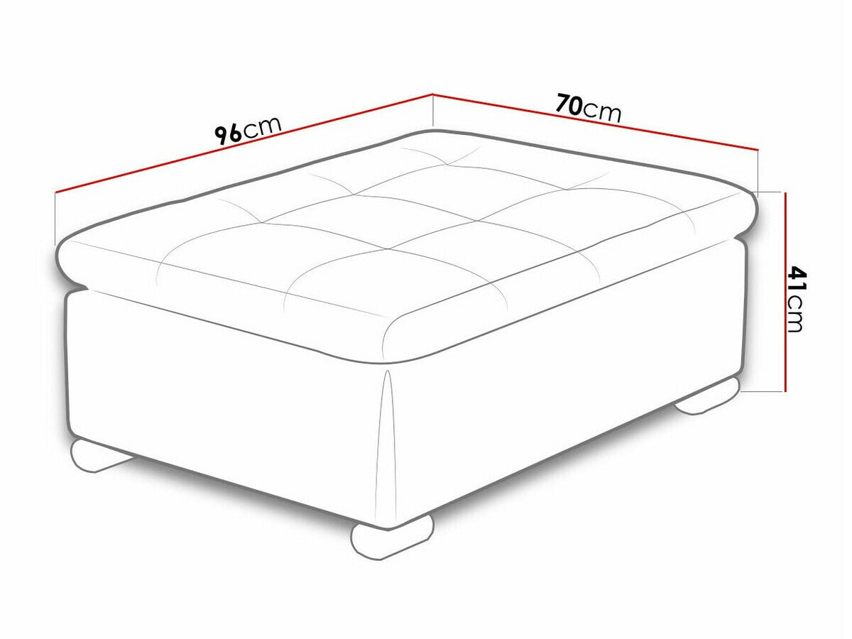 Puha pad Niko D2 (Tony), Szín: Soft 017 + Kronos 22