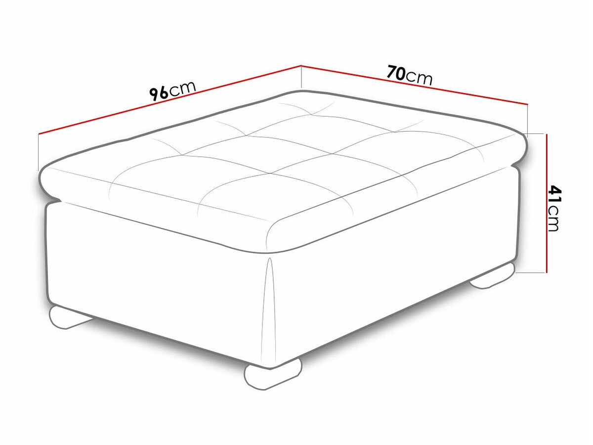 Puha pad Niko D2 (Tony), Szín: Uttario Velvet 2971