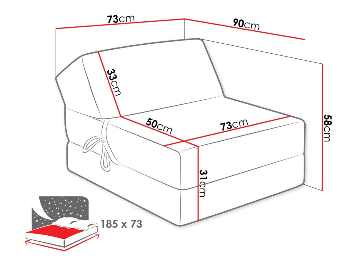 Fotel Kevin (Fabian), Szín: Poso 01