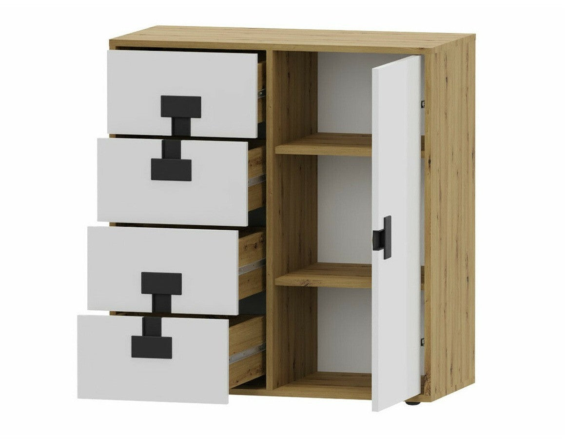 Komód 80 INDEX 07 (Tikrote), Szín: Artisan tölgy