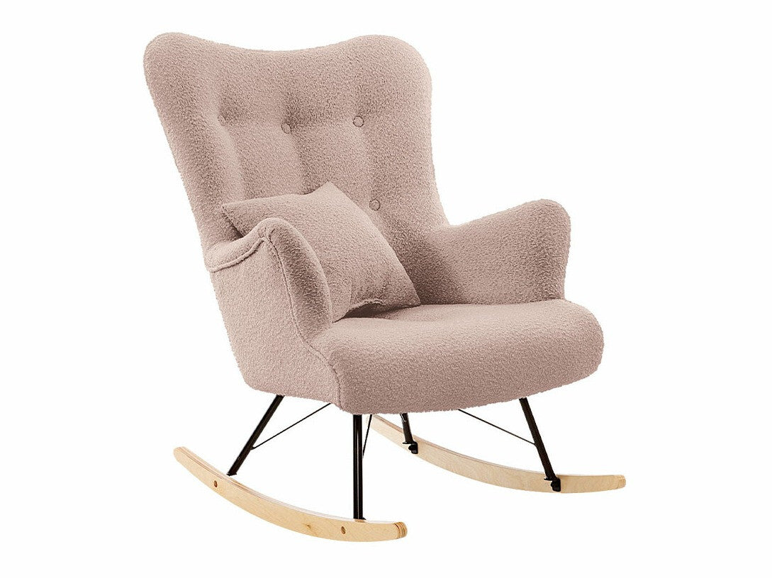 Hintaszék SKANDYNAWSKI BUJANY - BOUCLE, Szín: Baloo 2072