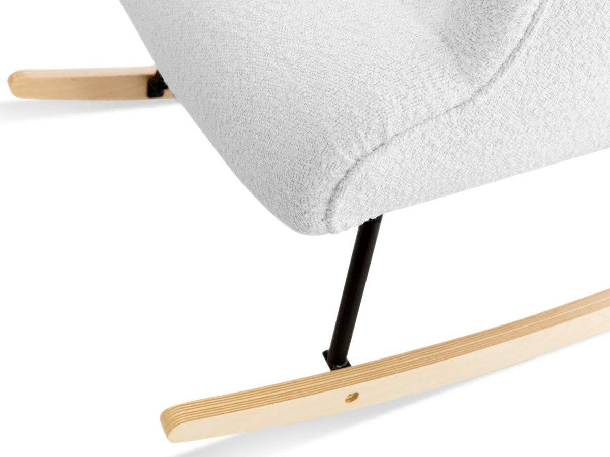 Hintaszék SKANDYNAWSKI BUJANY - BOUCLE, Szín: Baloo 2072