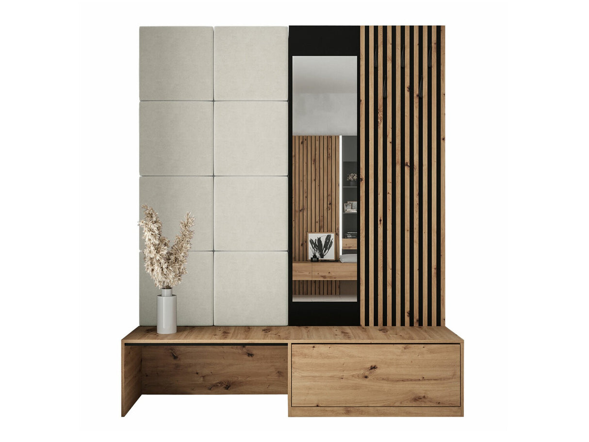 Előszoba garnitúra Premium I (Anrilot), Szín: Artisan tölgy + Manila 02