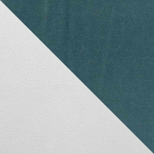 Kontinentális ágy JUNIOR MAJA 2 (Junior Kamire 2 ), Szín: Öko bőr Soft 017 + Fresh 34, Alvó felület mérete: 80 x 200 cm