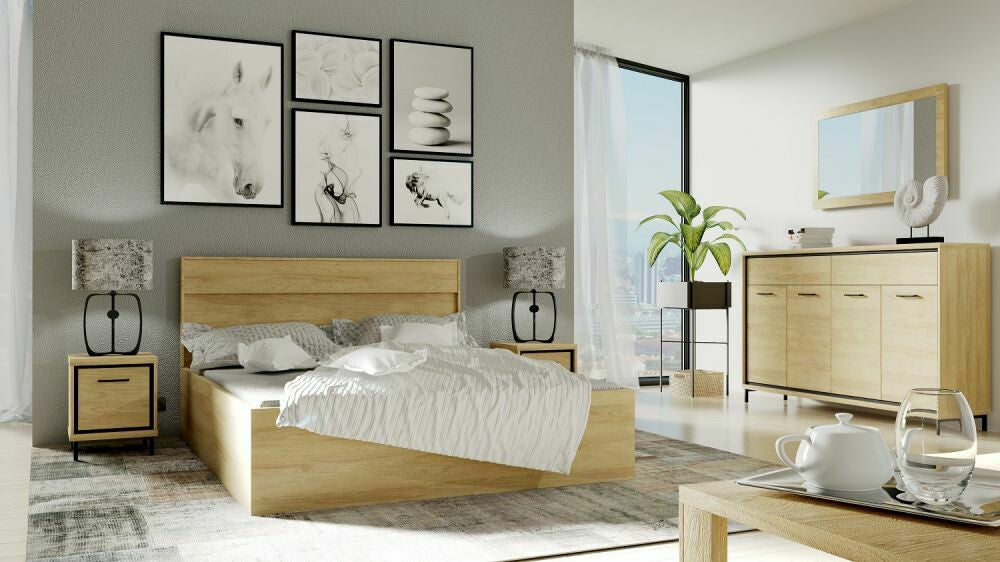 Éjjeliszekrény MEDIOLAN 16 (Sarged SR16), Lábak: Igen