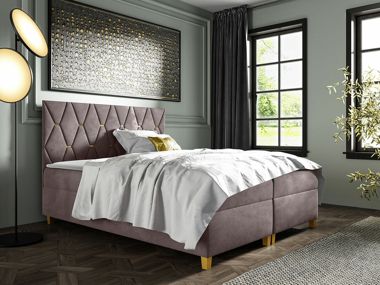 Kontinentális ágy Inez (Carinima), Szín: Fresh 9, Alvó felület mérete: 160 x 200 cm