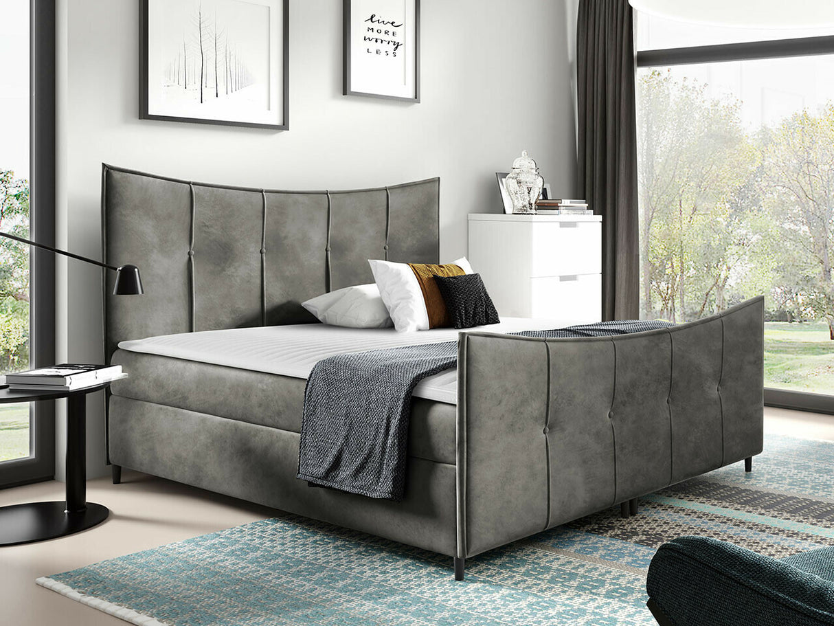 Kontinentális ágy Bergamo Lux (Wacio Lux), Szín: Fresh 14, Alvó felület mérete: 120 x 200 cm