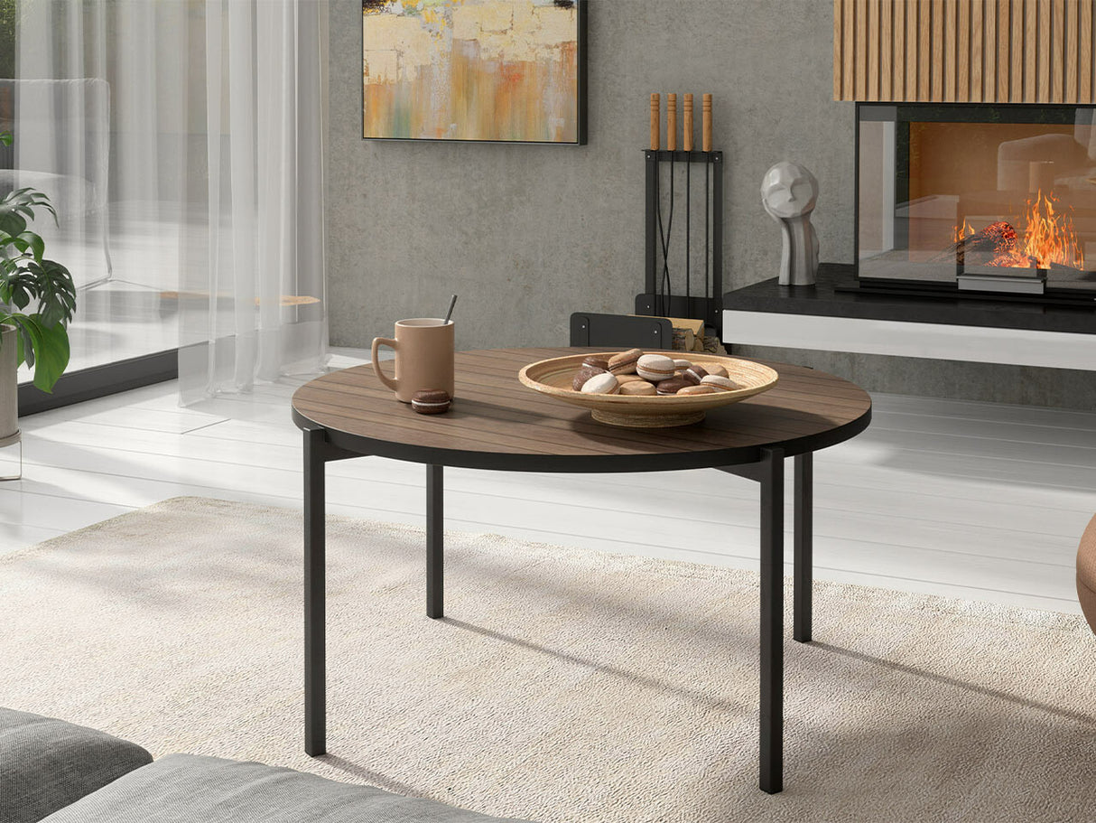 Dohányzóasztal SIGMA A02 Captains (Batasu A01), Szín: Barna + Fekete