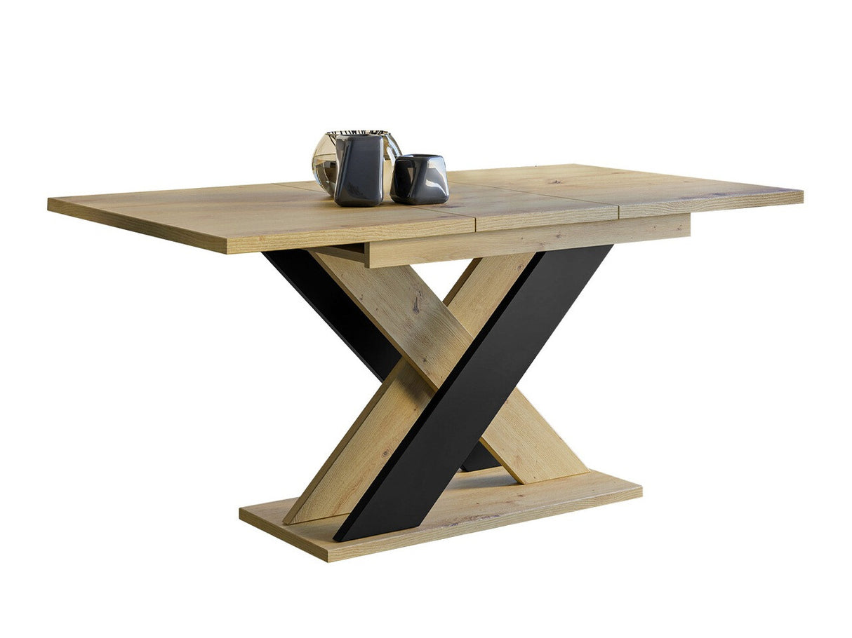 Asztal Xao (Dulcato), Szín: Artisan tölgy + Fekete