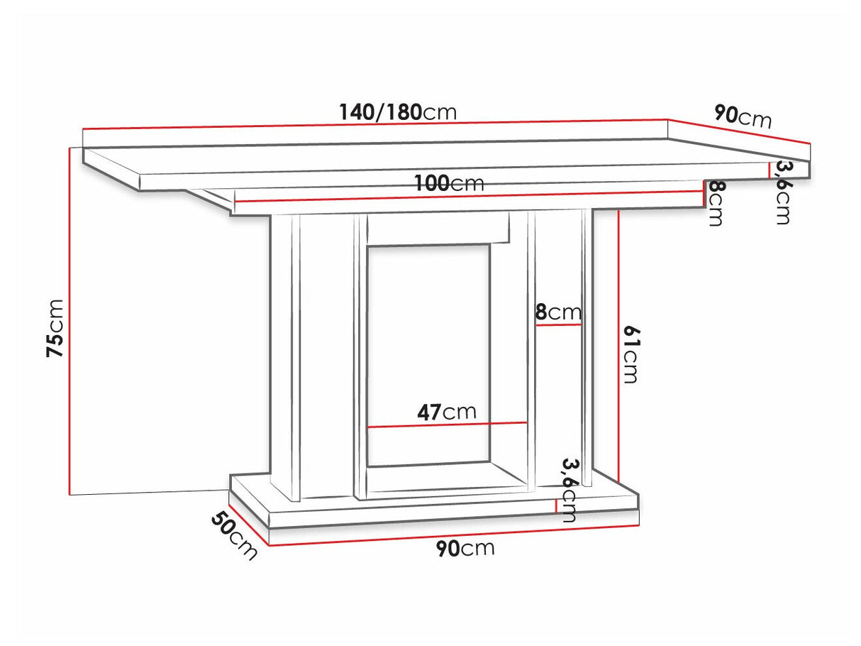 Asztal FOREST (Tainero)