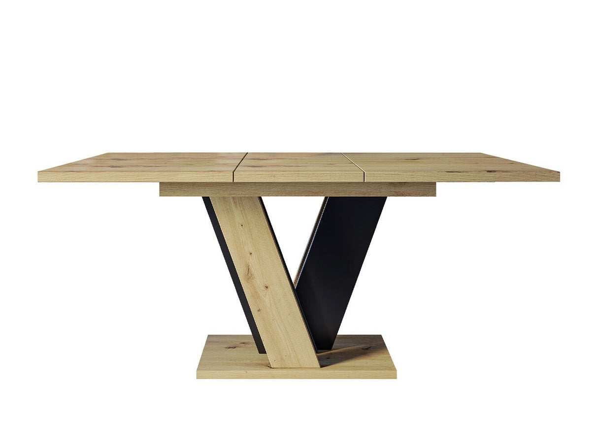 Asztal Viney (Tearyl), Szín: Artisan tölgy + Fekete