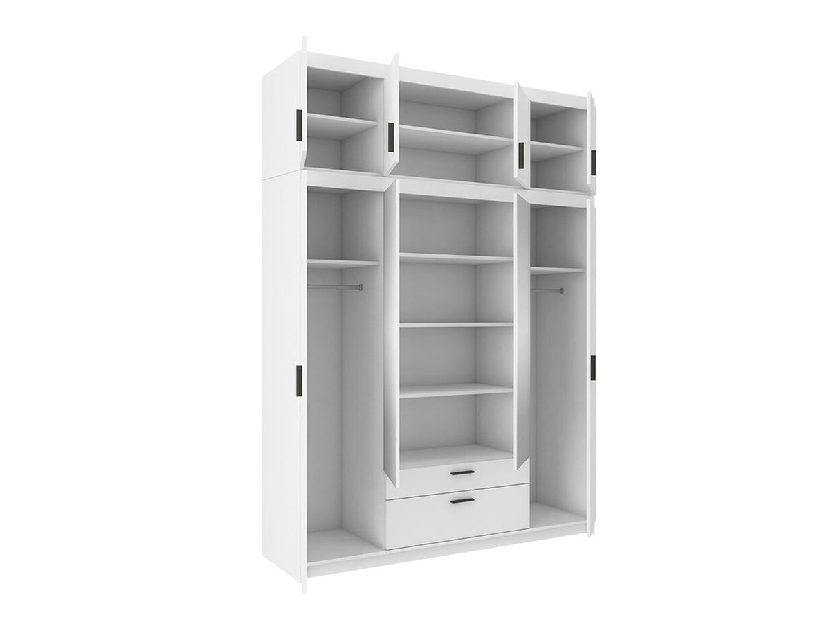 Gardróbszekrény ELENA (Melen 4D) IV, Szín: Sonoma tölgy