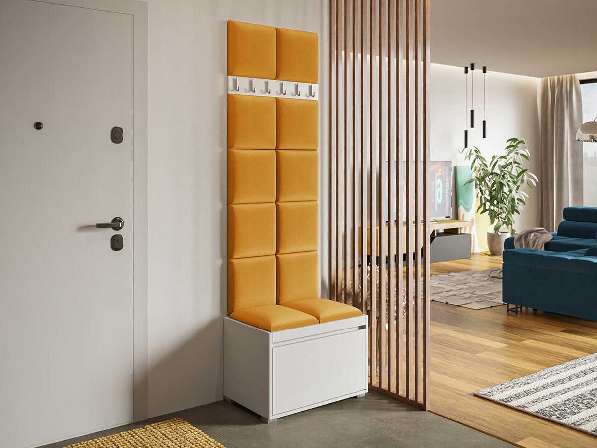 Előszoba garnitúra GRAWIS (Konkor) 60 + 12sz, Szín: Fehér + Manila 32