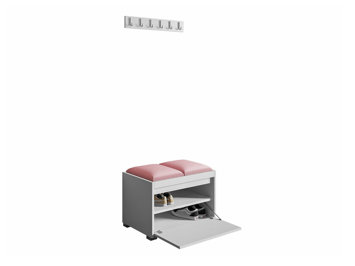 Előszoba garnitúra GRAWIS (Konkor) 60 + 2sz, Szín: Fehér + Manila 32