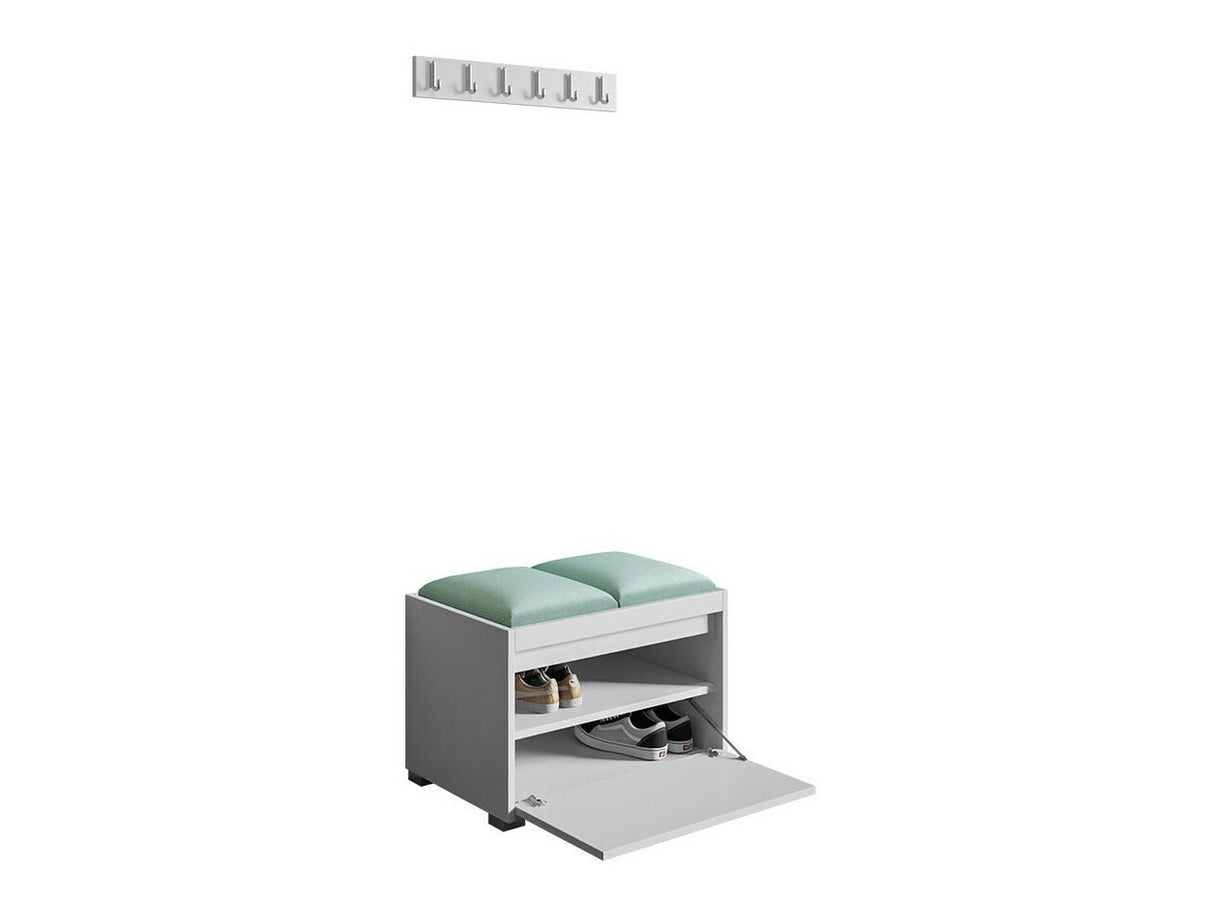 Előszoba garnitúra GRAWIS (Konkor) 60 + 2sz, Szín: Fehér + Manila 11