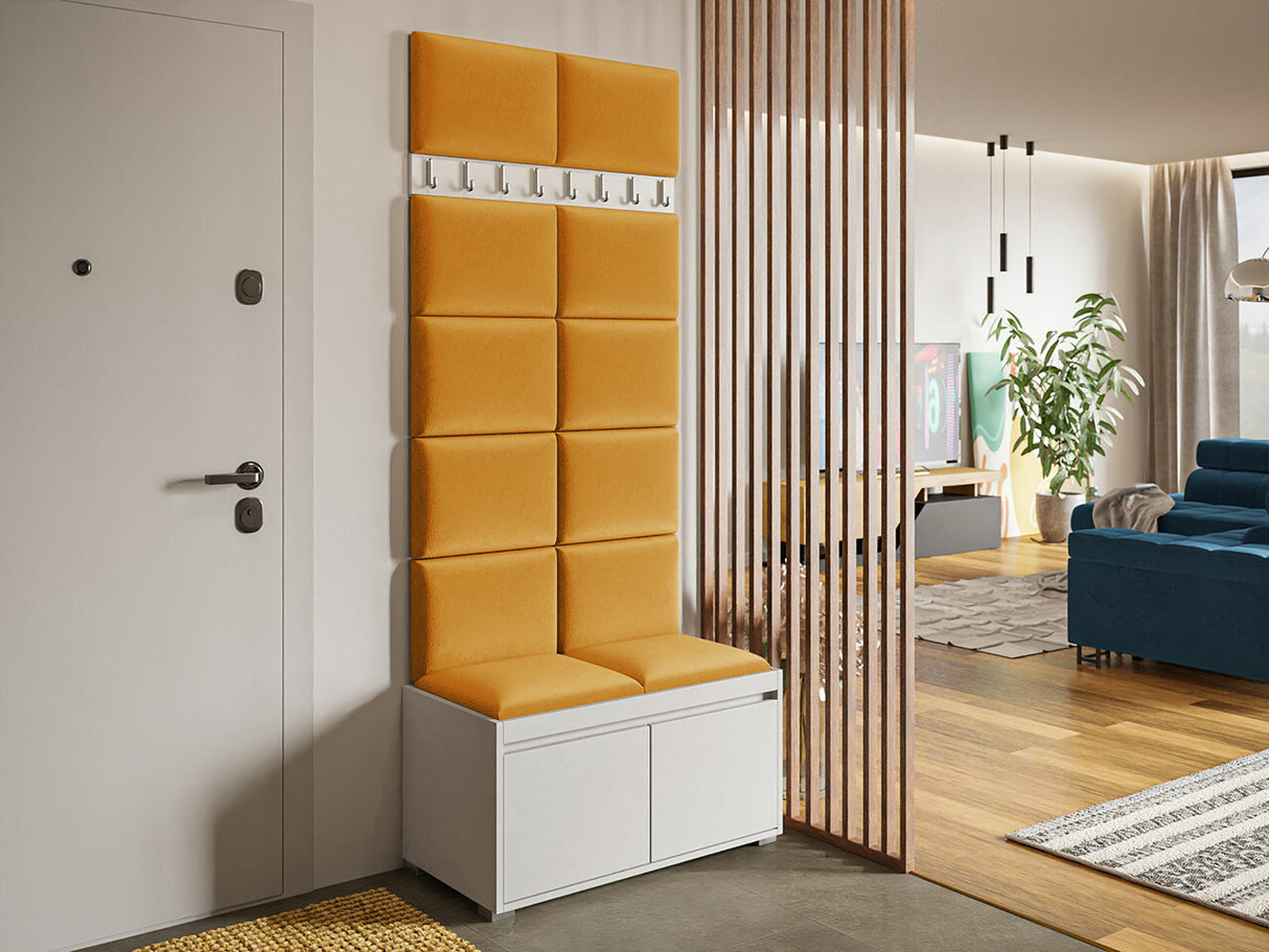 Előszoba garnitúra GRAWIS (Konkor) 80 + 12sz, Szín: Fehér + Manila 32