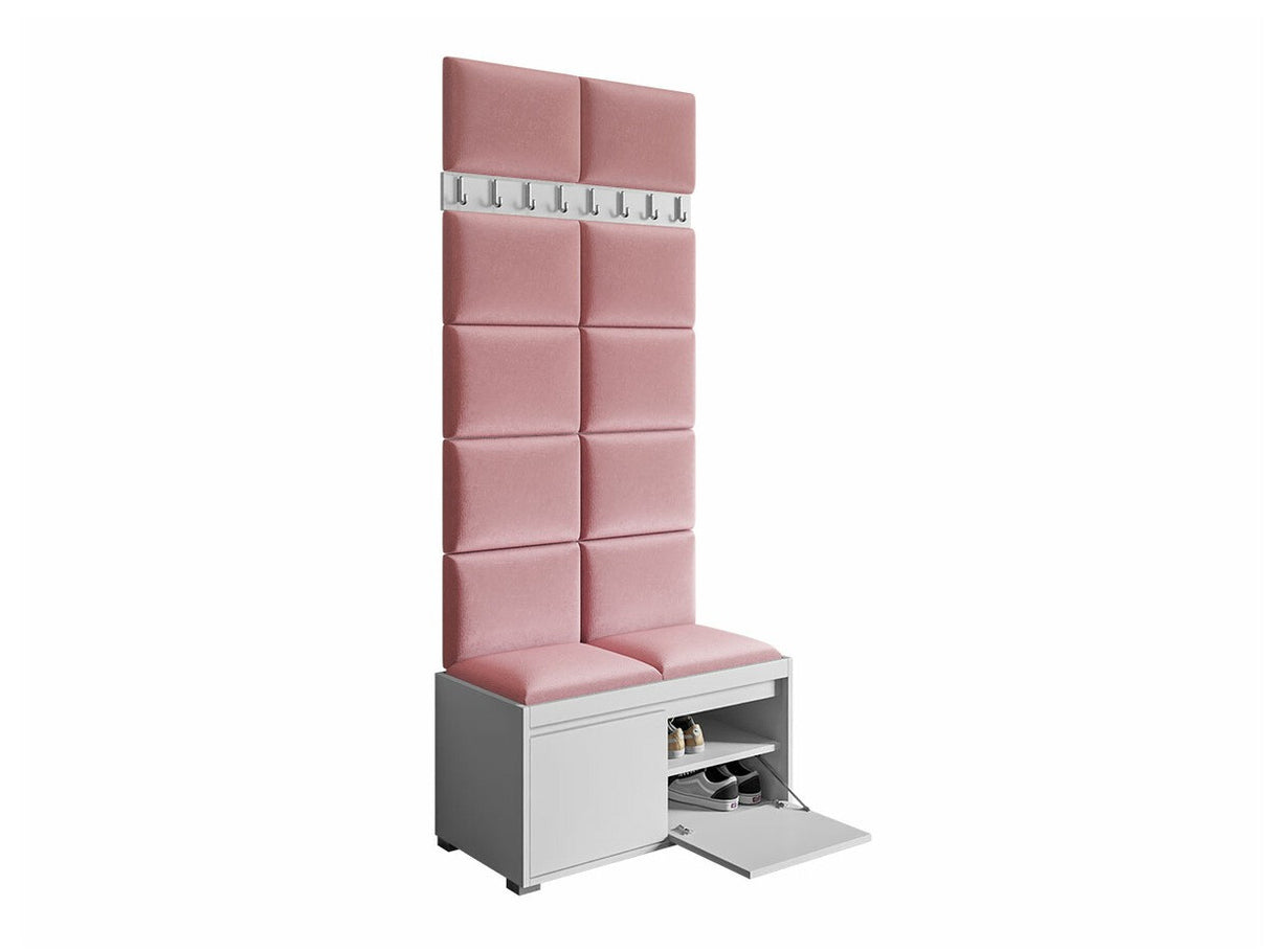 Előszoba garnitúra GRAWIS (Konkor) 80 + 12sz, Szín: Fehér + Manila 32