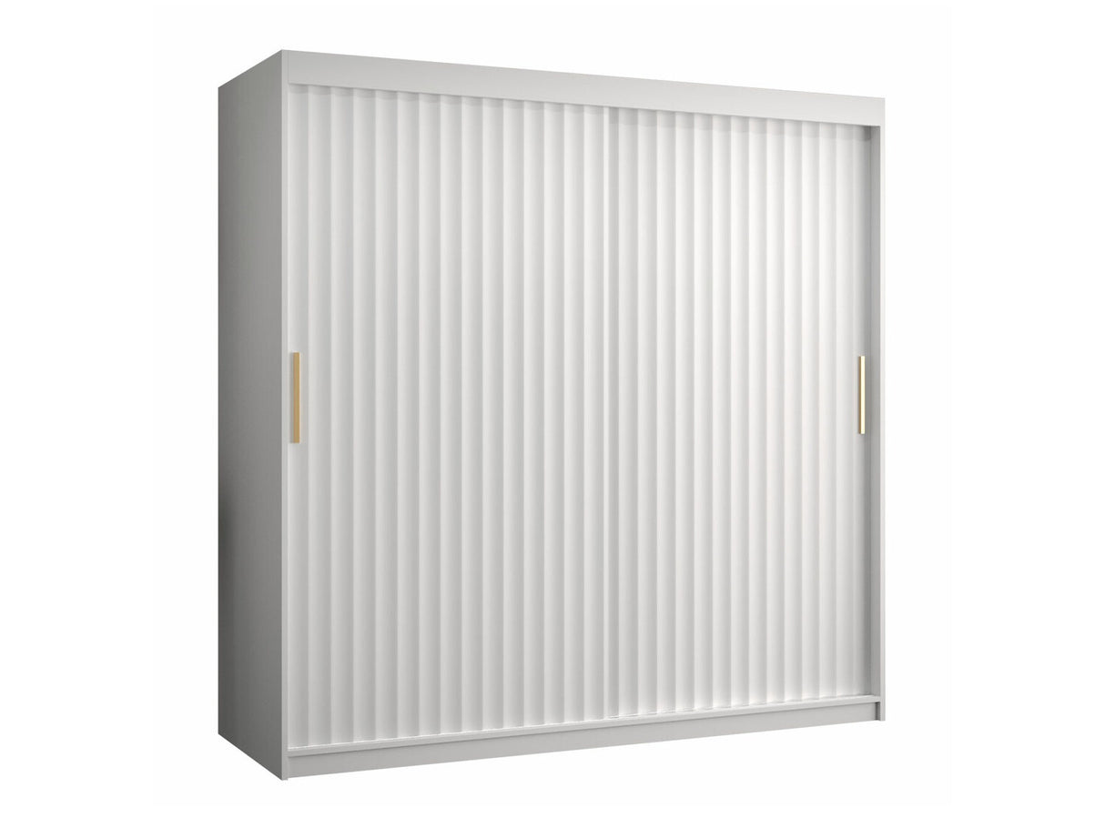 Gardróbszekrény RIFLO WAVE 1 180 (Towiro Wave 1 180), Szín: Fehér