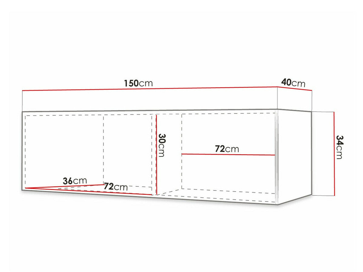 TV-állvány WALDI RIFLO SLIM 150 (Towiro Slim I 150), Szín: Fehér