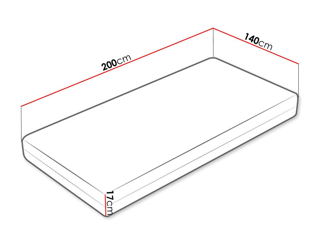 Matrac STRONG (Fpirosdie), Méretek: 140 x 200 cm
