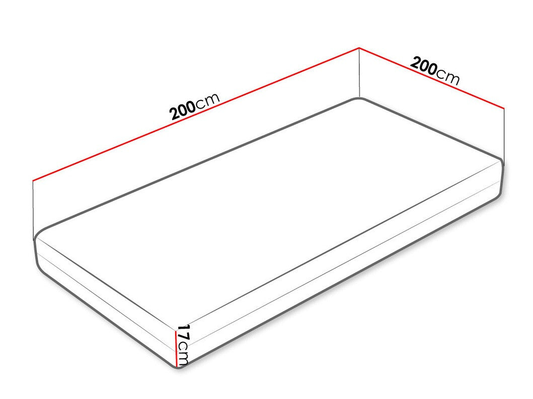 Matrac STRONG (Fpirosdie), Méretek: 200 x 200 cm