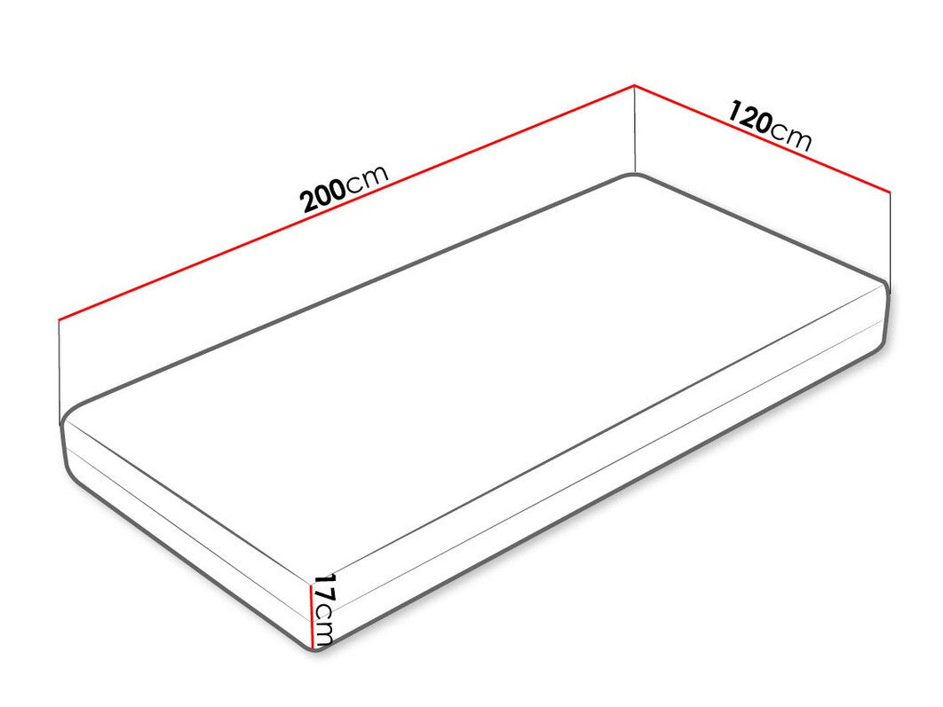 Matrac STRONG (Fpirosdie), Méretek: 120 x 200 cm