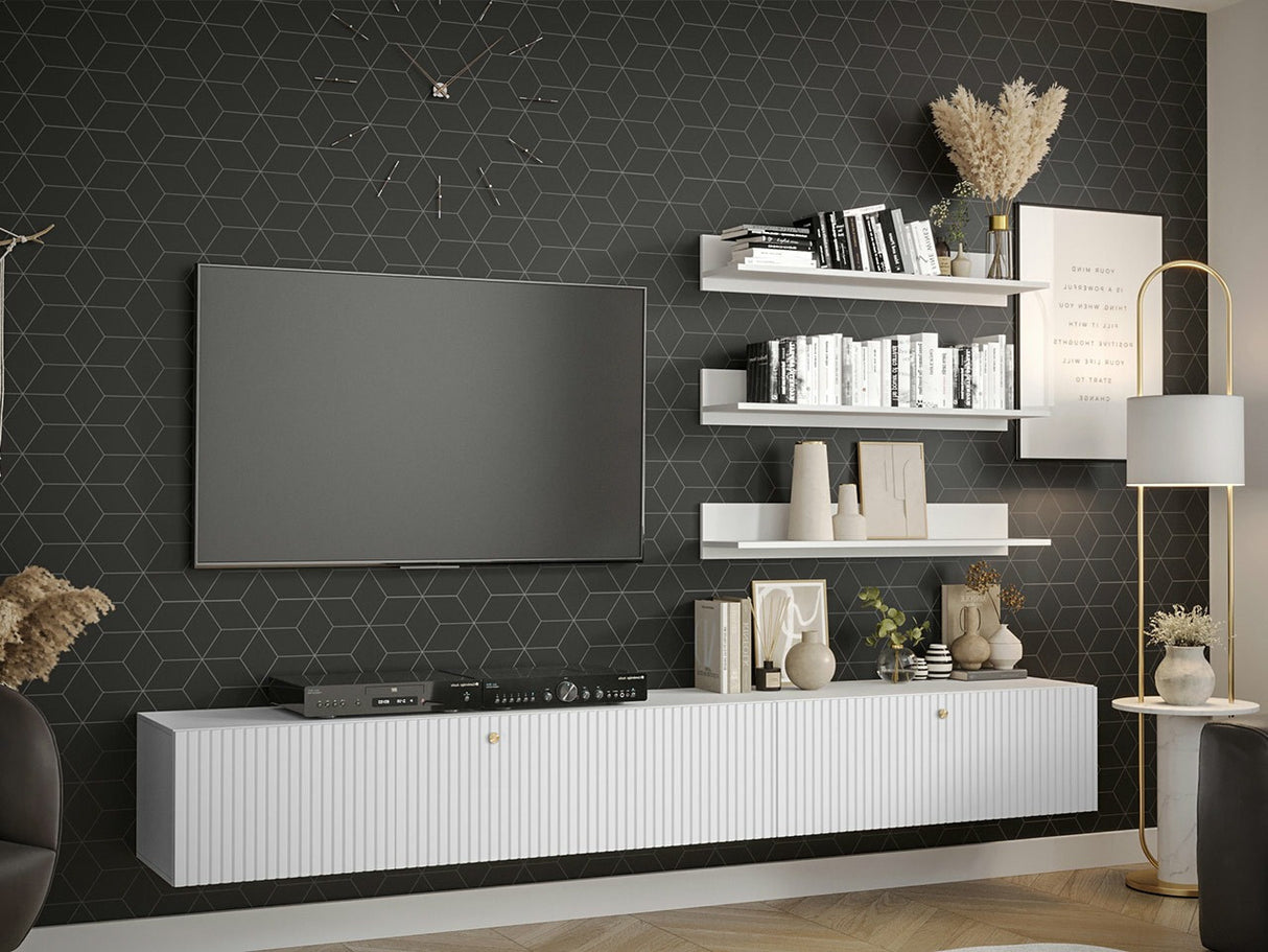 Nappali szett WALDI RIFLO SLIM X (Towiro Slim I 10), Szín: Fehér