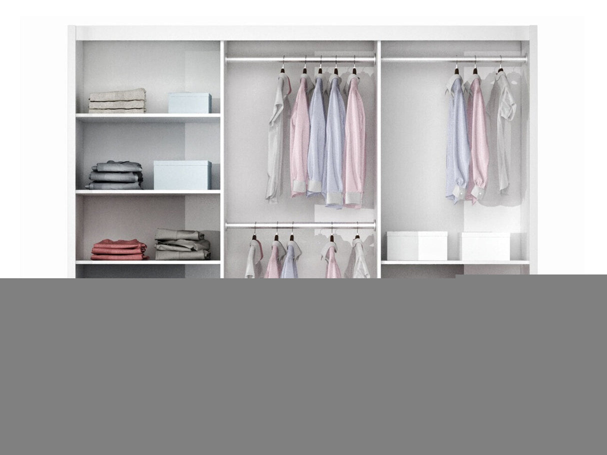 Gardróbszekrény VIGO 250, Szekrény szélessége: 250 cm